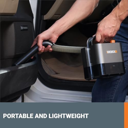 WORX Cordless Cube Vac Compact Vacuum, 20V, WX030L