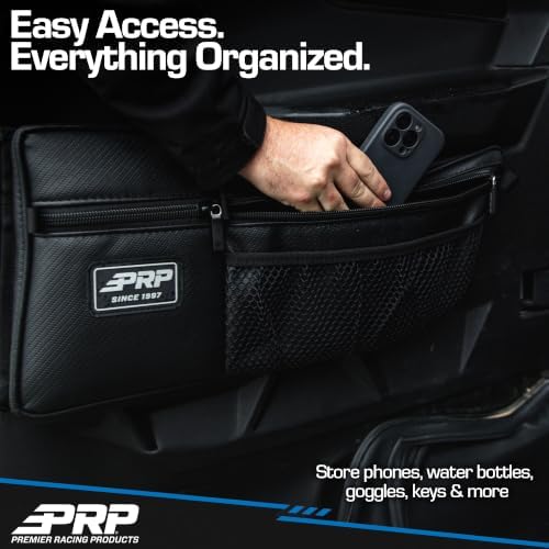 PRP Rear Door Bags w/Knee Pad, Pair