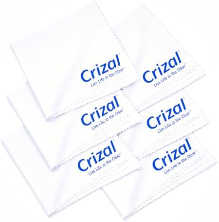 Eyeglass Cleaning Cloth | 6 Pack | Premium Microfiber Lens Cloth | Designed & Tested Safe for Advanced AR & Anti-Reflective Lens Coatings