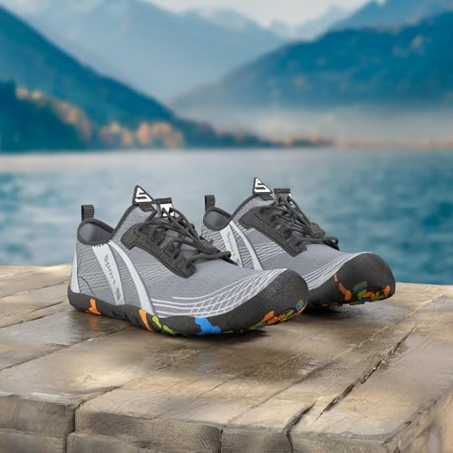 Water Shoes Mens Womens Beach Swim Shoes Quick-Dry Aqua Socks Pool Shoes for Surf Yoga Water Aerobics