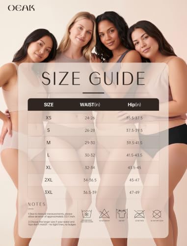 Womens Seamless Underwear Invisible Hipster Panties