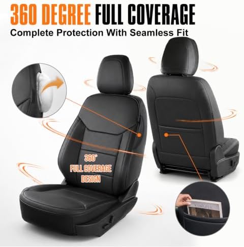 Seat Covers for 2022-2026 Maverick Accessories (Black)