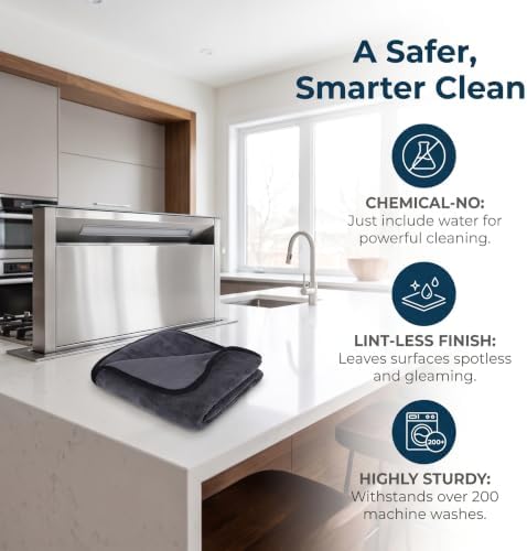 Jeaver Window Cleaning Cloth XXL, Jeaver Microfiber Cleaning Cloth, Jeaver Cloth for Glass and Windows (1PC)