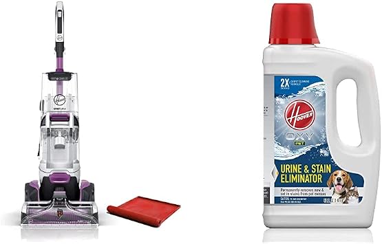 Hoover SmartWash Pet Automatic Carpet Cleaner, FH53000PC Oxy Pet Urine & Stain Eliminator Carpet Cleaning Shampoo, Conce