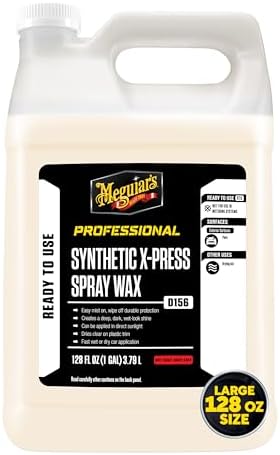 Professional D156 Detailer Synthetic X-Press Spray Wax, 1gal