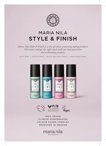 Maria Nila Quick Dry Heat Spray – Cuts Blow-Dry Time 5.1 Fl Oz