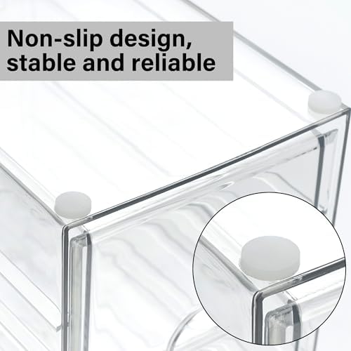 Hair Accessories Organizer Acrylic Drawer with 5 Small Drawers