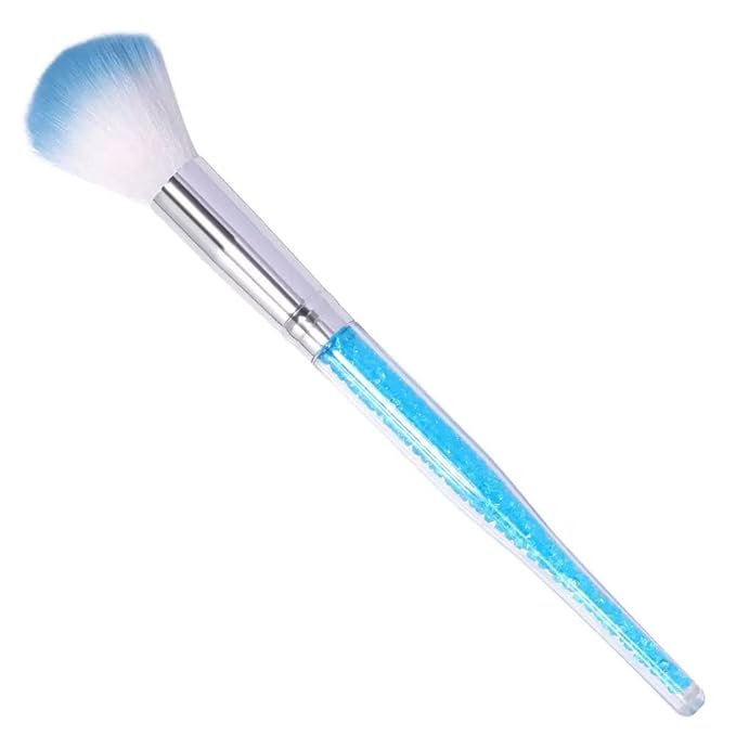 28Pcs Blue Nail Art Brush Set, Professional Acrylic Gel Nail Brushes, Nail Liner Dotting Pen, Nail Dust Cleaning Brush, Manicure Tools Kit for Nail Sculpting, Acrylic Powder Application, Nail Design