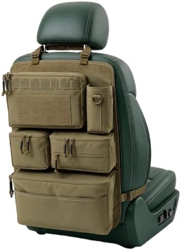 All-in-One Car Seat Back Organizer for Cars, SUVs & Trucks