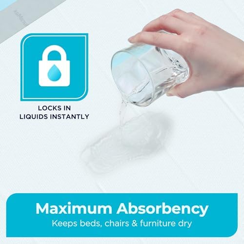 Extra Large Super Absorbent Disposable Bed Pads for Incontinence Ultra Thick and Absorbent Bed Pads Disposable Adult | Puppy Pads | Pee Pads for Adults (Duramax 30" x 36")