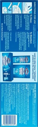CLOROX ToiletWand Toilet Cleaner Refills,Toilet brush,Original,10 Count (Pack of 6)