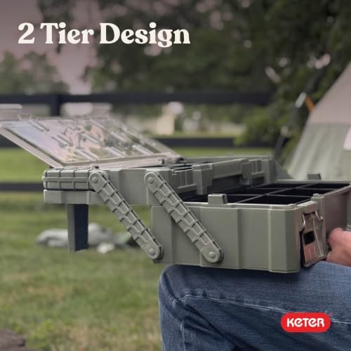 18" Camp & Trail Gear Organizer, Heavy-Duty Cantilever Storage Box