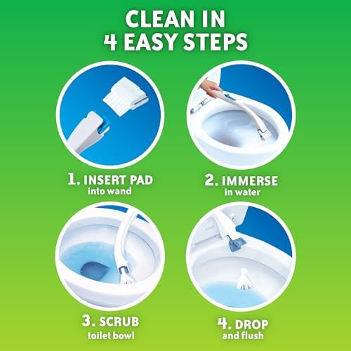 Fresh Brush Flushable Cleaner Refills, 20 Count, (2-Pack)