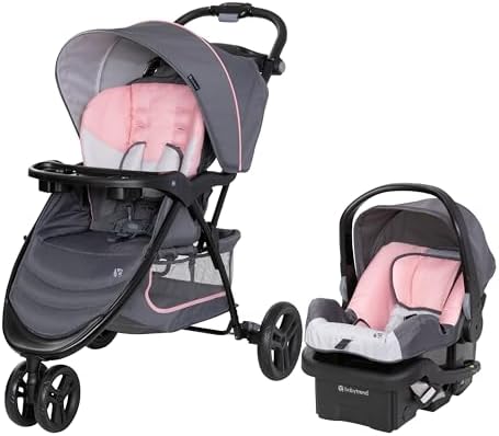 EZ Ride Travel System with EZ-Lift™ Infant Car Seat, Dash Pink