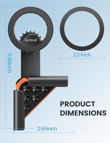 Magnetic Phone Holder for Tesla Model 3 and Y Strongest N55 Magnet