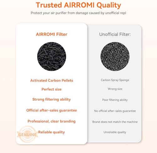 Air Purifiers for Quiet Bedroom Home Pets Smoke Dust,660 ft², Tan
