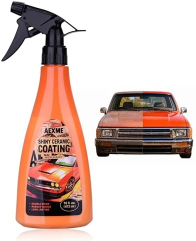 Car Ceramic Coating, Quick Spray Wax for Car Detailing High Gloss Shine