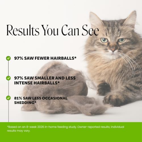 Vet Backed Cat Hairball Remedy Chews, Tuna, 30-Day Supply