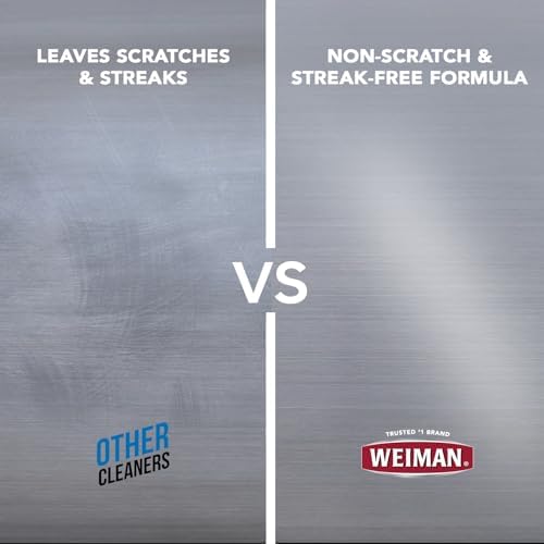 Stainless Steel Wipes and Leather Wipes - Clean and Polish Appliances for a Brighter and Longer Shine - Clean, Condition and Restore Leather Surfaces - Packaging May Vary