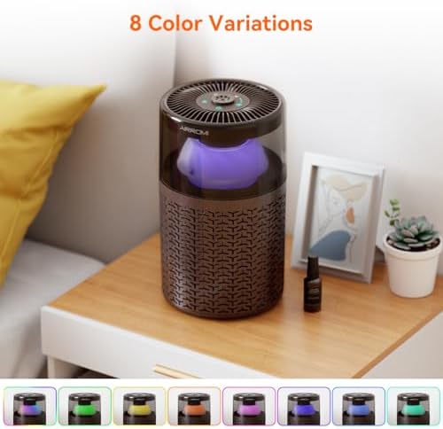 Air Purifiers for Quiet Bedroom Home Pets Smoke Dust,660 ft², Tan