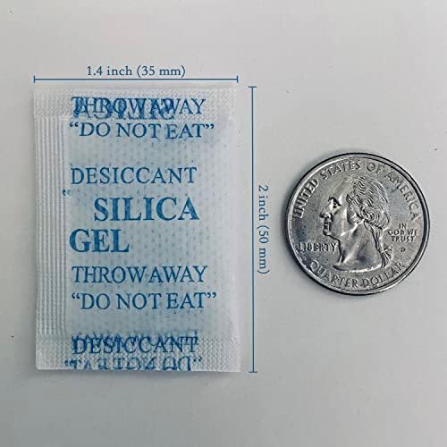 2g Silica Gel Desiccant Packets (500 Packs), Humidity Moisture Absorbers