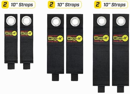 Heavy-Duty Straps - Assorted 6-Pack