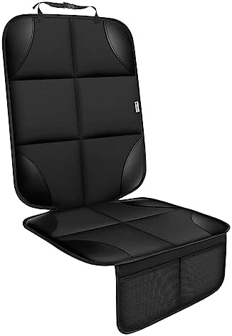 Car Seat Protector for Child Car Seat，Non-Slip Backing No Imprints