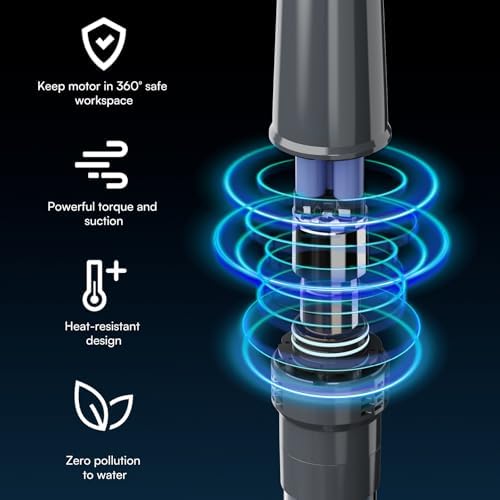 Handheld Spa & Hot Tub Vacuum, Cordless Pool Vacuum, 90-Min Runtime, Ash