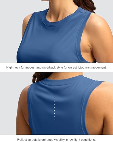 Women's Workout Tank Top Racerback Athletic Shirt