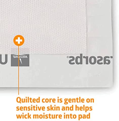 Ultrasorbs Drypads, 30" x 36", 25 Count, Super Absorbent Disposable Bed Pads, Large Incontinence Bed Pads, Chucks Protective Underpads, 10 Times More Absorbent, For Adults, Elderly