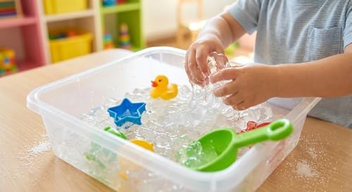 1 Pound Super Absorbent Diaper Polymer_Science Educational Products - Sodium Polyacrylate for Science Experiments, Magic Tricks, Sensory Bins, and DIY Cooling Packs