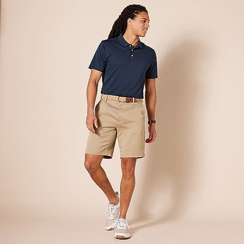 Men's Moisture Wicking Golf Polo Shirt, Short Sleeve, Slim-Fit, Quick-Dry, Active Wear