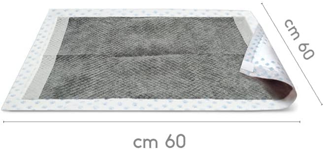 Absorbs Plus Active Carbon Mats and super absorbent polymers 60x60 cm absorbs bad odors ODOUR CONTROL Adhesive corners 40 PIECES