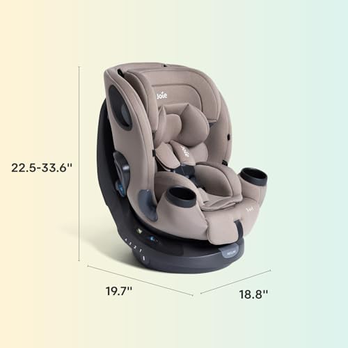 Matcha Spin SI, 360⁰ Rotating 3-in-1 Car Seat, Side Impact Protection, Easy Install
