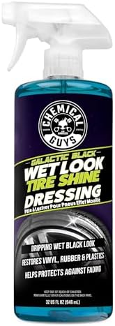 Galactic Black Wet Look Tire Shine Dressing, Black, 32 oz