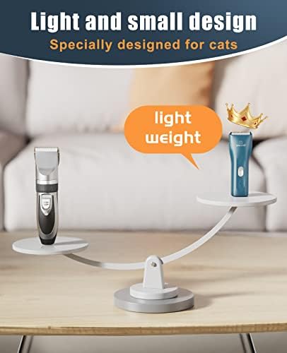 Pet Clippers for Cat Matted Hair, Quiet Pet Shaver for Cats