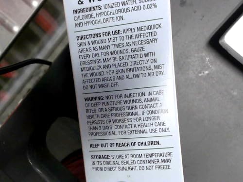 Hypochlorous Acid Spray Mist, 4 oz