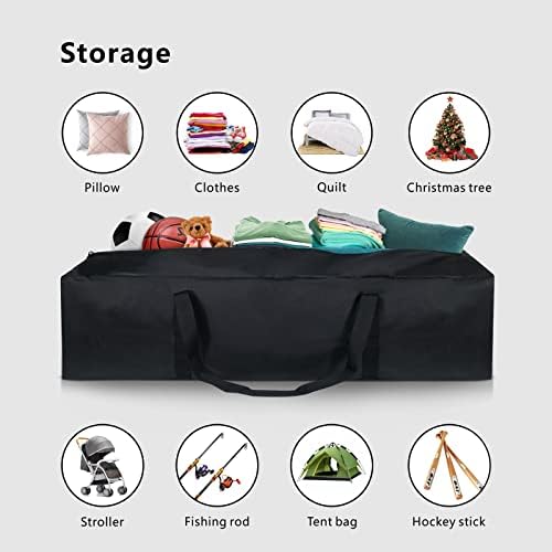 1-Pack Long Storage Duffle Bag – 46" x 12.5" x 12.5", 30Gal