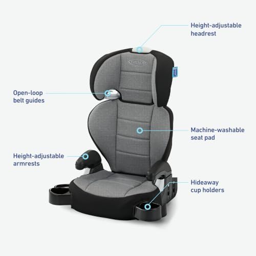 TurboBooster 2.0 Highback & Backless Booster Car Seat, Declan