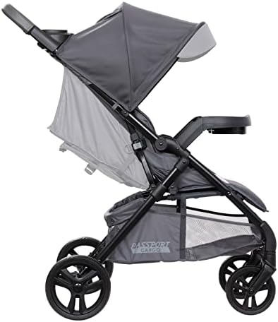 Passport Cargo Travel System, Pink Bamboo with Lil' Snooze Deluxe III Bassinet
