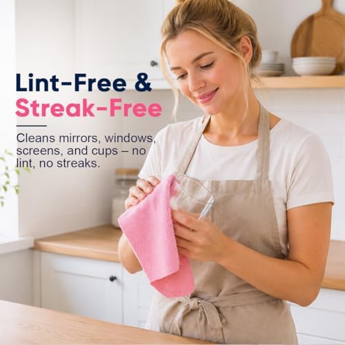 Microfiber Cleaning Cloth 150 Pack, Reusable Paper Towels 11 x 9