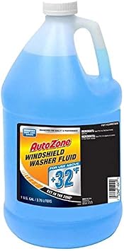 ShopPro Summer Windshield Washer Fluid, Removes dirt, Safe for the environment, Removes grime + 32°F, 1 Gallon