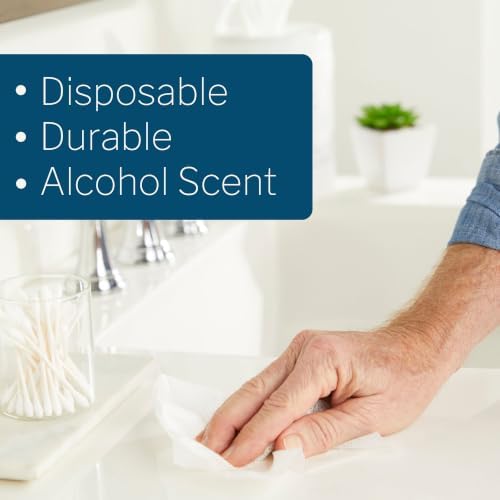 Germicidal Wipes, Disinfecting Alcohol Wipes, 12 Pack, 1920 Wipes