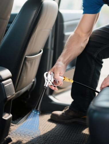 Tornado Car Cleaning Gun, Dry Detailing Air Gun for Compressors