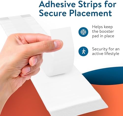 Incontinence Booster Pads Super Absorbent Absorbs Over 5 Cups! | Incontinence Pad Insert Liner Women and Men | Diaper Pads Inserts for Adult Diapers Overnight