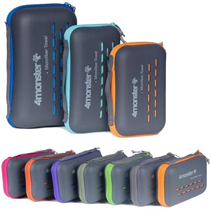 Quick Dry Microfiber Towel, Camping & Travel & Gym Towel with Case