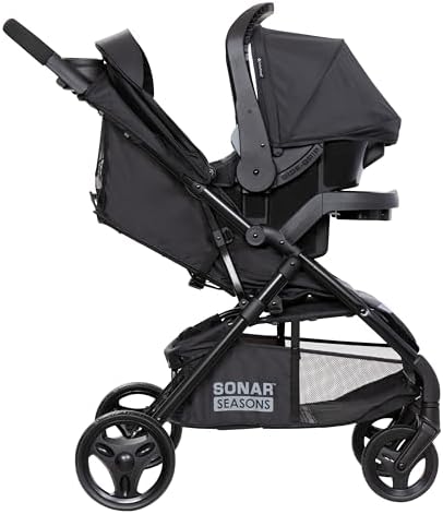 Passport Seasons Travel System with EZ-Lift™ Infant Car Seat, Journey Black