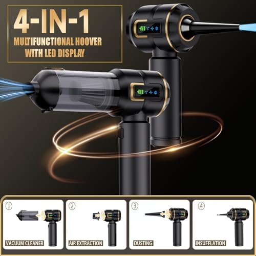 Car Vacuum Cleaner Cordless,27000PA High Power Mini Vacuum Cleaner