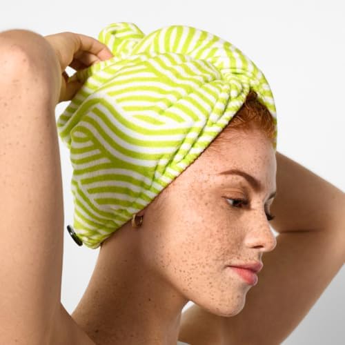 DevaCurl DevaTwist Anti-Frizz Microfiber Towel Wrap, Hands Free Design