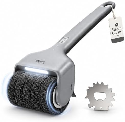 Typhur Electric Grill Brush, Anti-Stall Technology, Bristle-Free Design
